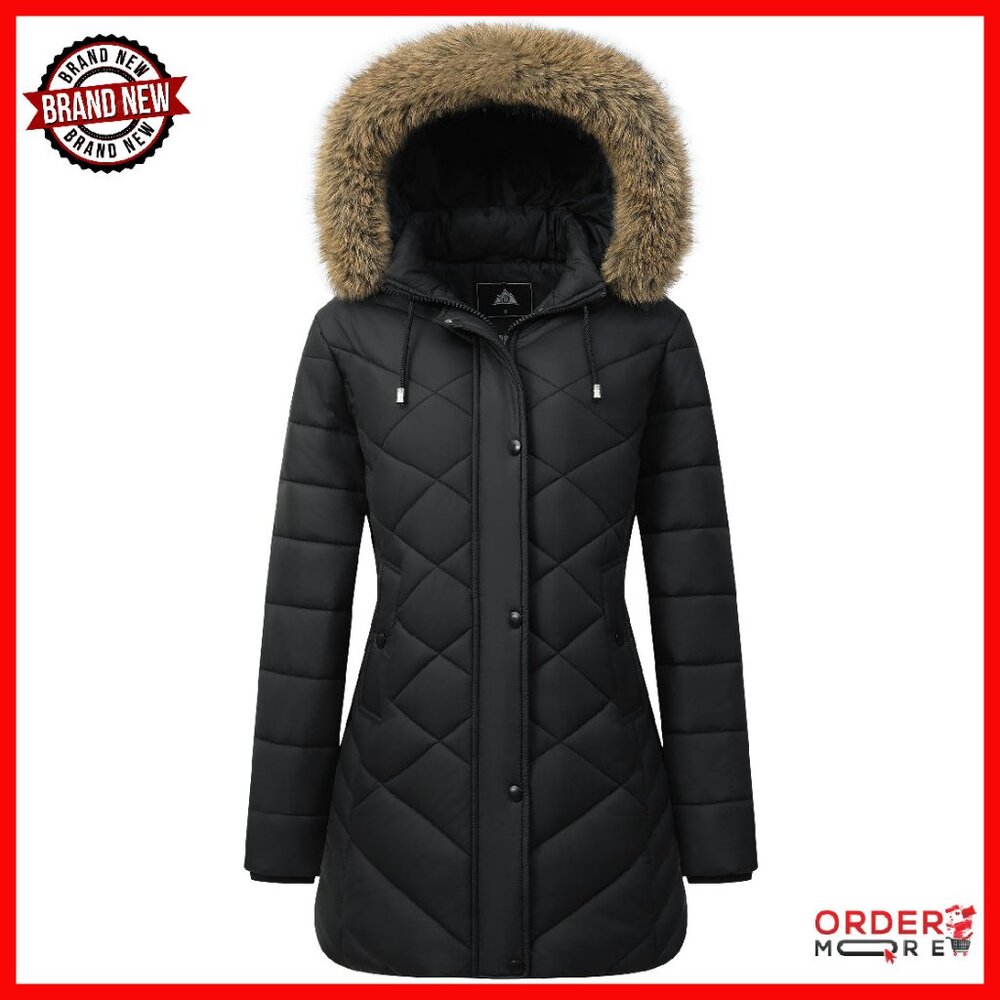 Long Winter Down Jacket Waterproof Windproof Flee… - image 1